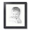 ArtToFrames 12x14" Matted Picture Frame with 8x10" Single Mat Photo Opening Framed in 1.25" Black and 2" Mat (FWM-4083-12x14)